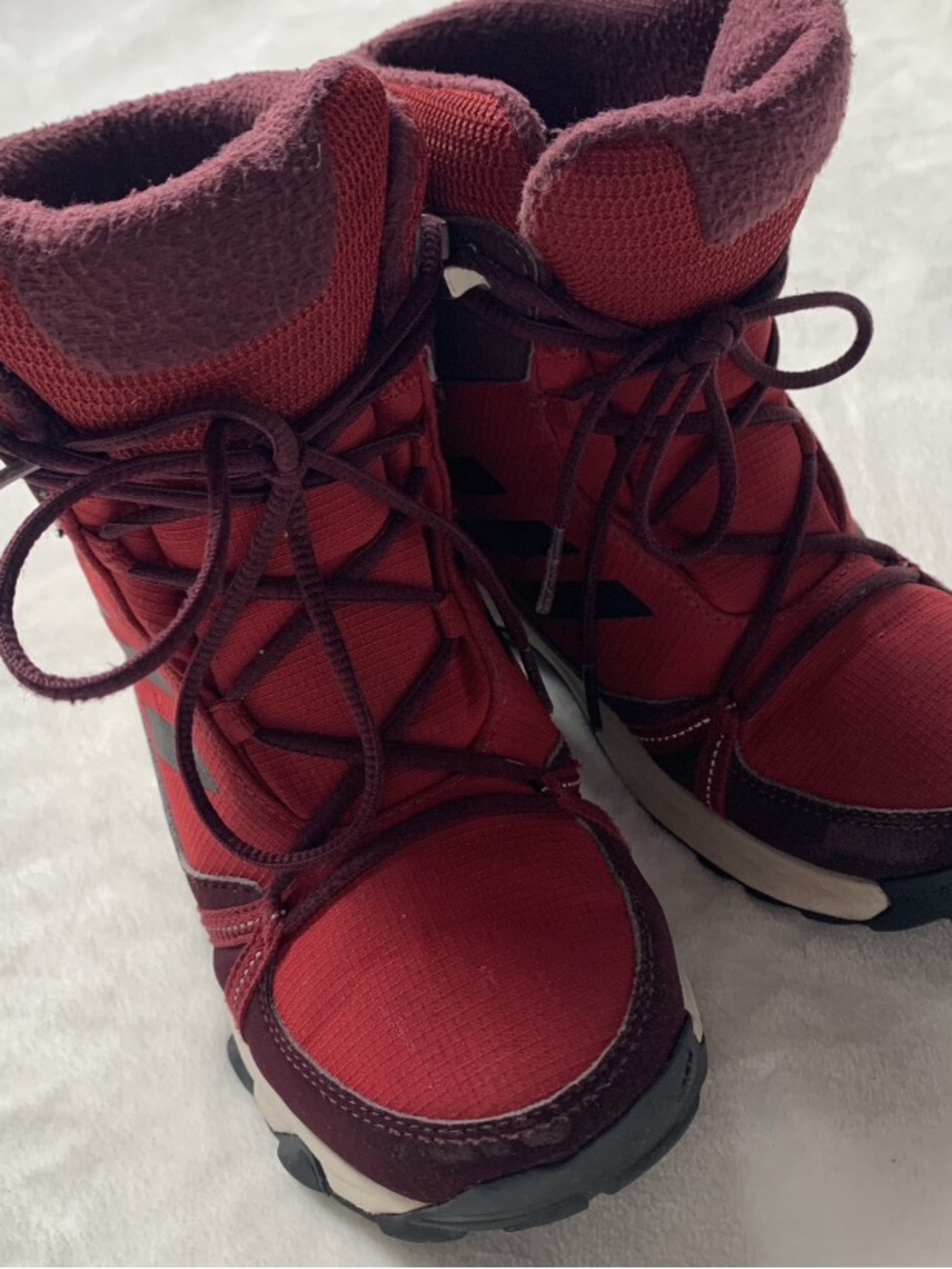 Adidas Kids Terrex Snow Waterproof Boots Size 12